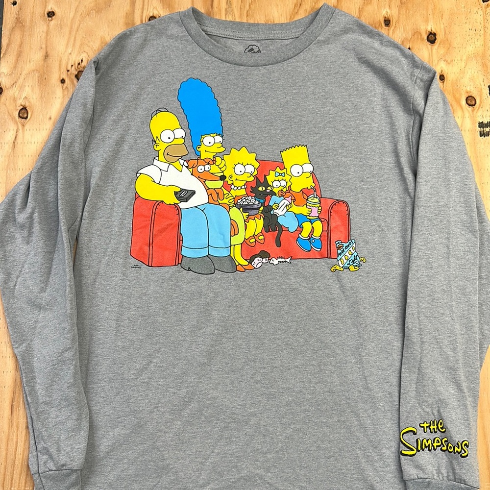 The Simpsons Long Sleeve Shirt, Medium